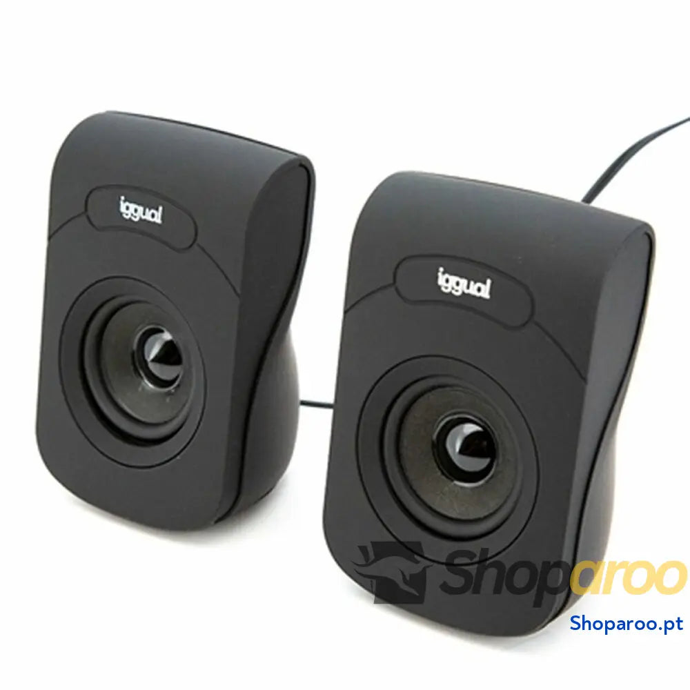Altifalante PC iggual IGG316993 Preto 3 W