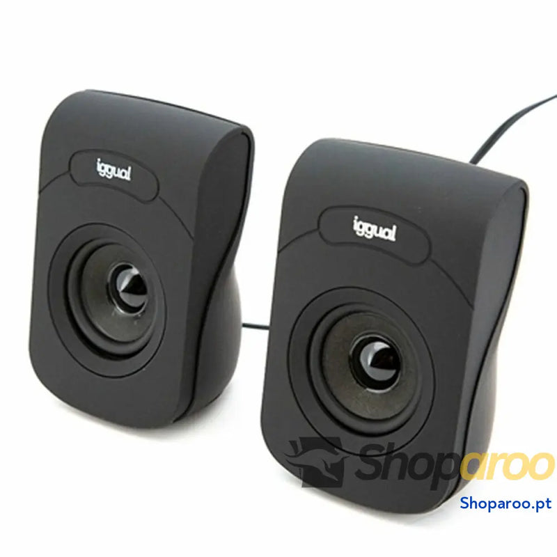 Altifalante PC iggual IGG316993 Preto 3 W