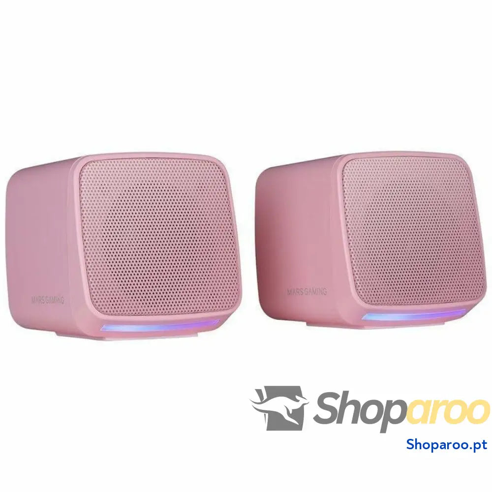 Altifalante PC Mars Gaming MS-PRO Cor de Rosa 4 W