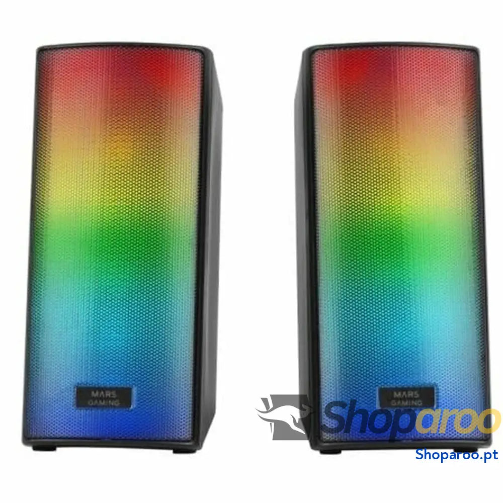 Altifalante PC Mars Gaming MSRGB2 Preto