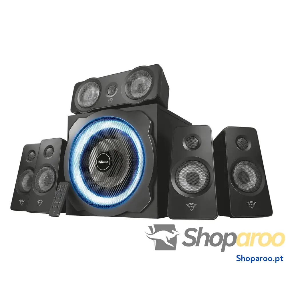 Altifalante PC Trust GXT 658 Tytan 5.1 Preto 90 W