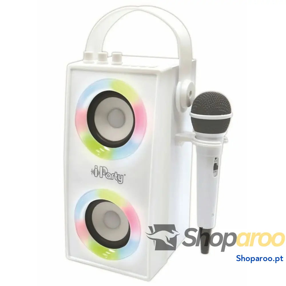 Altifalante Portátil iParty Lexibook BTP180Z Bluetooth Branco