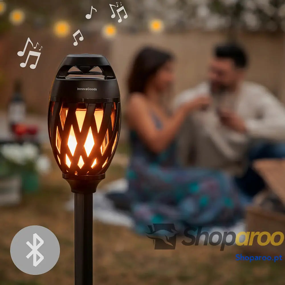 Altifalante Sem Fios com LED Efeito Chama Spekkle InnovaGoods