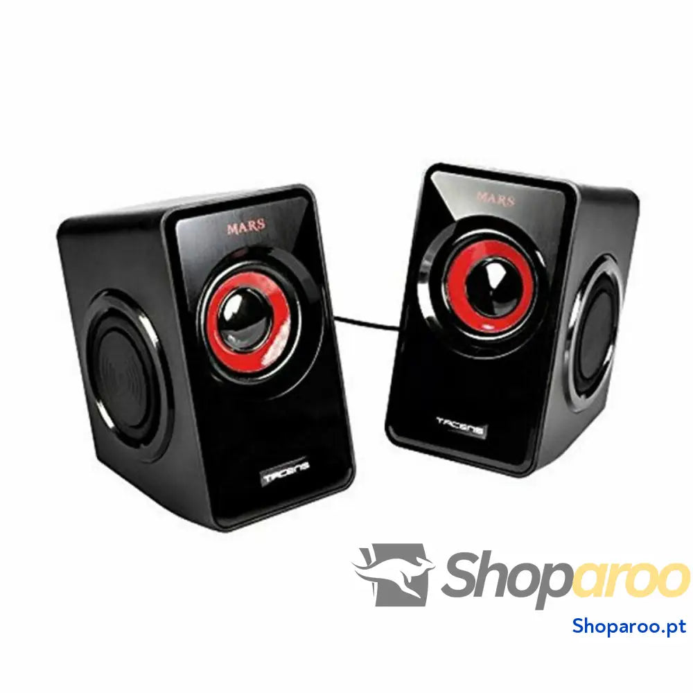 Altifalantes Gaming Mars Gaming MS1 Preto Vermelho/Preto 10 W