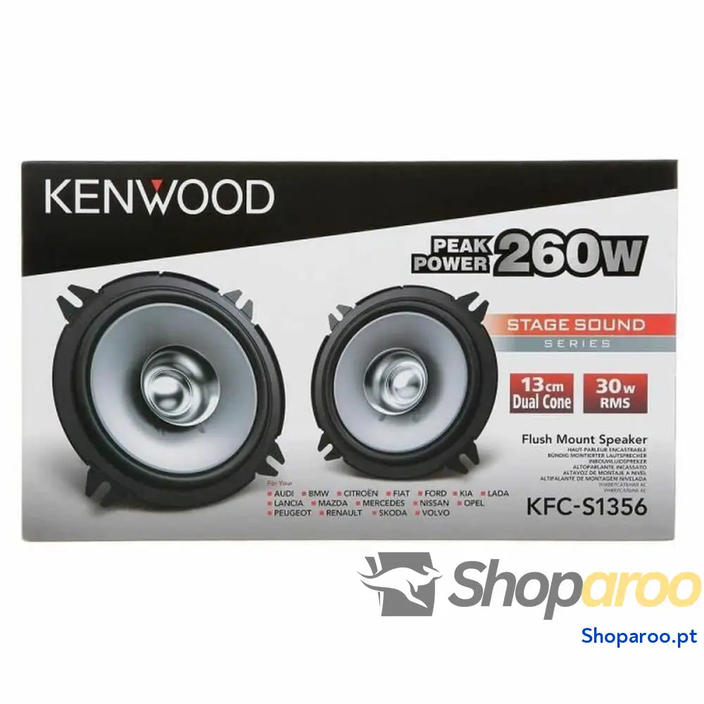 Altifalantes Kenwood KFC-S1356 2 Peças (2 Unidades)