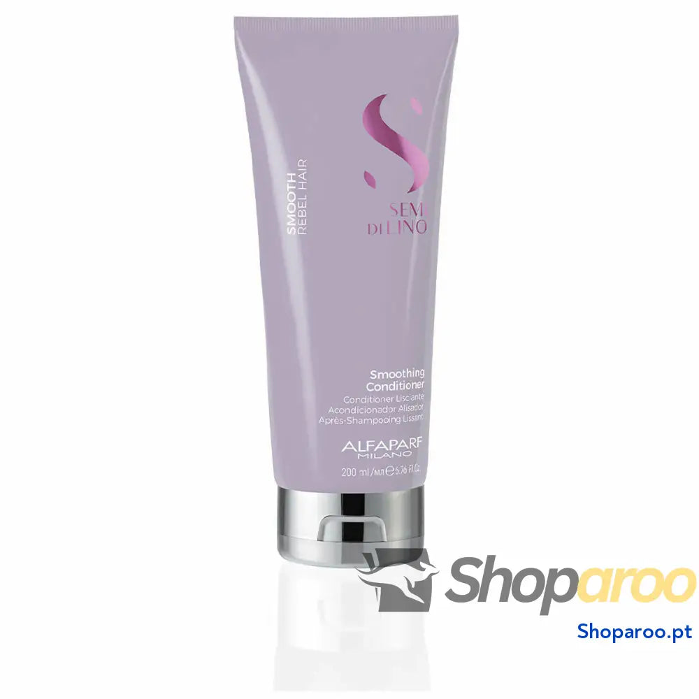 Amaciador Desembaraçante Alfaparf Milano Semi Di Lino Smooth 200 ml