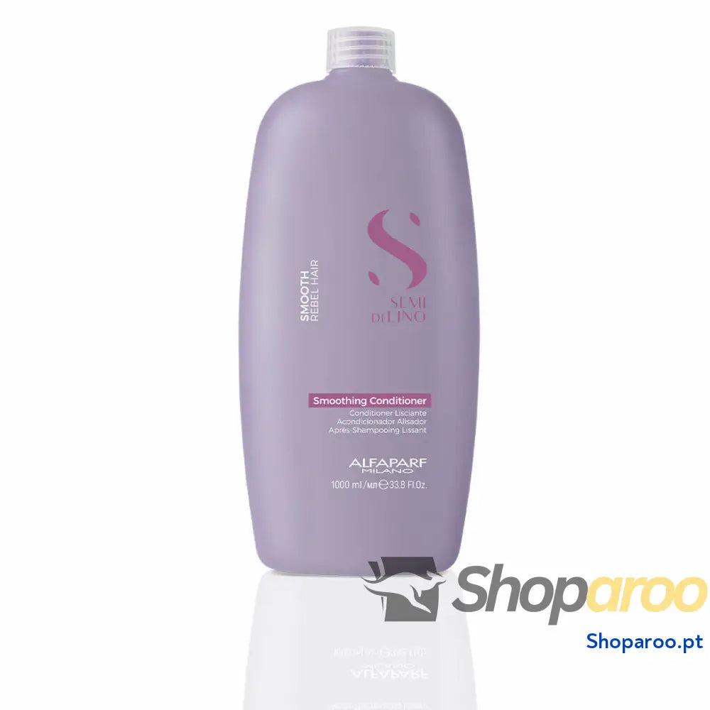 Amaciador Desembaraçante Alfaparf Milano Semi Di Lino Smooth Hidratante 1 L