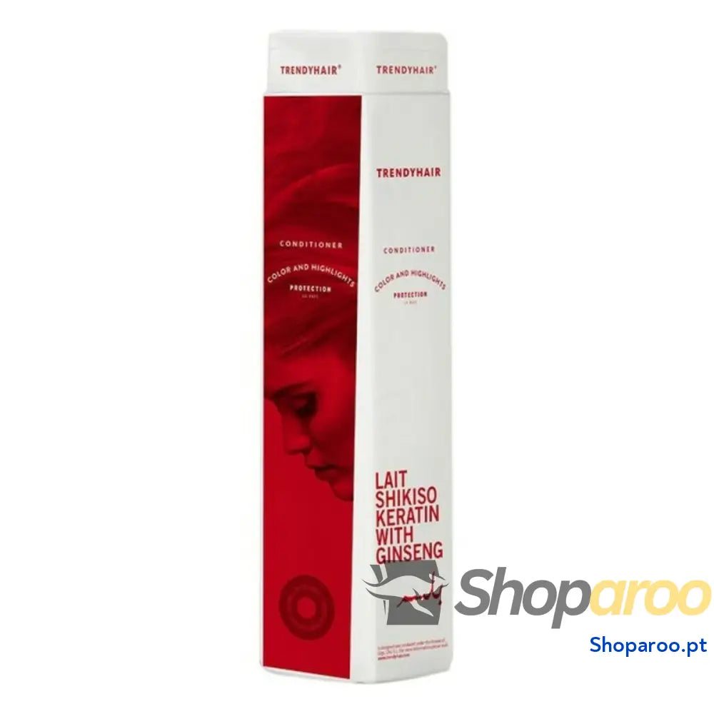 Amaciador Reforçador de Cor Shikiso Trendy Hair Queratina Ginseng (300 ml)