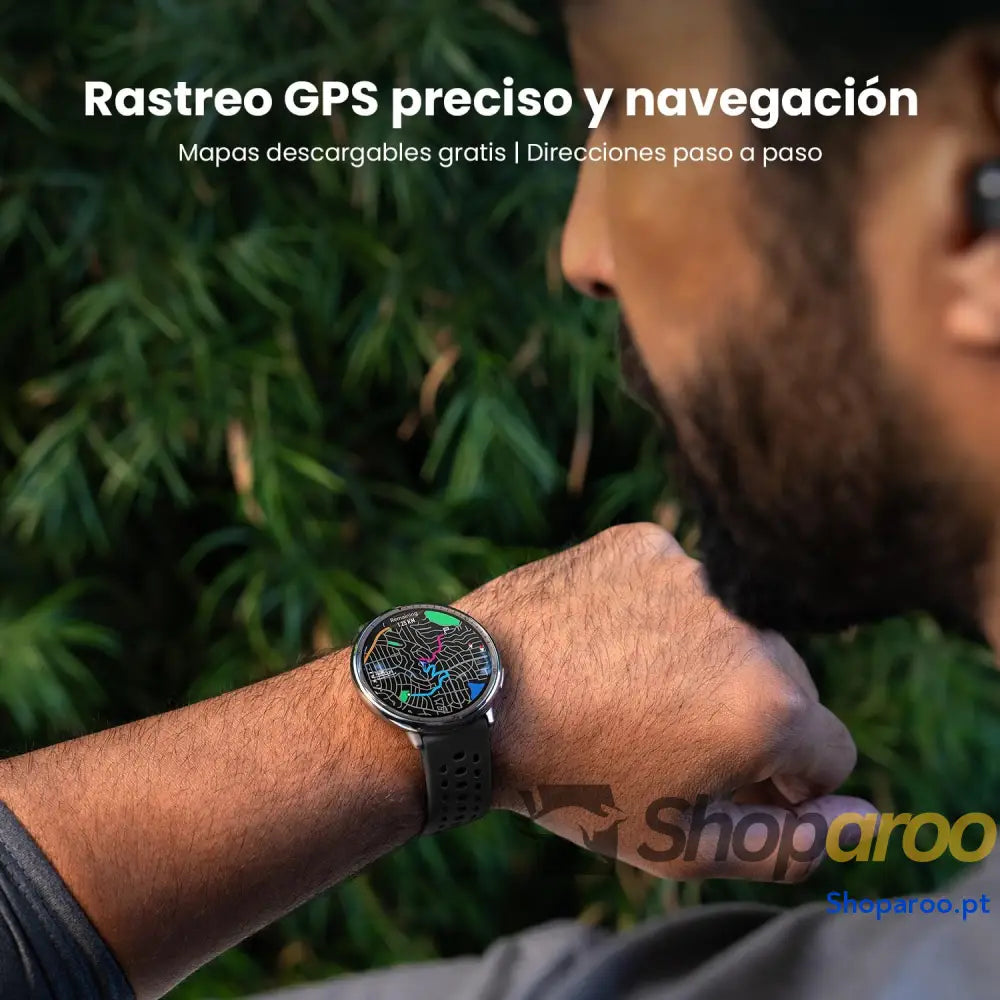 AMAZFIT Active 2 Smart Watch 44mm AI Control por Voz GPS & Mapas sin Coste Batería de 10 Días 160+ Modos Deportivos
