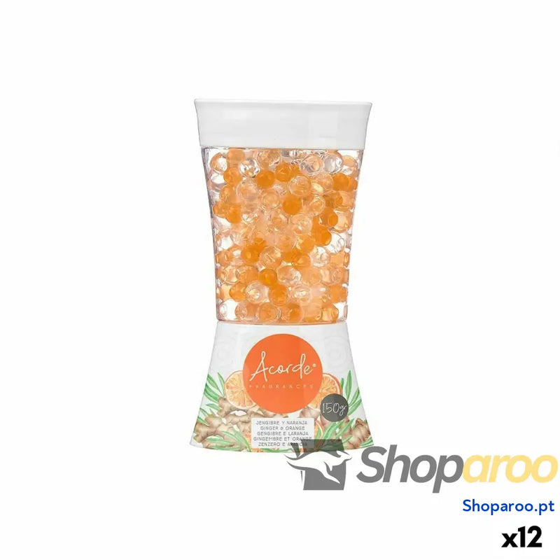 Ambientador Acorde F 612 Laranja Gengibre 150 g Gel (12 Unidades)
