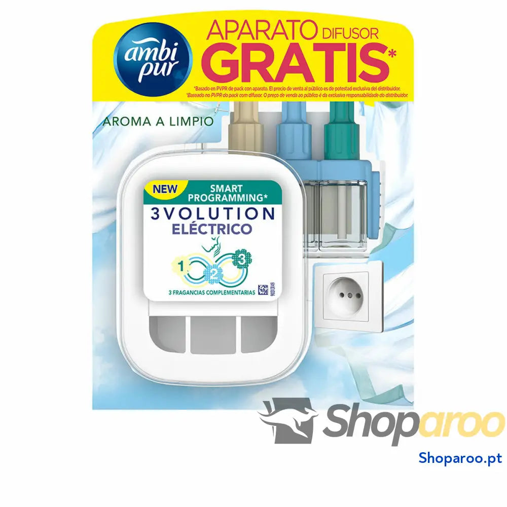 Ambientador Ambi Pur 3VOLUTION Ar limpo 20 ml