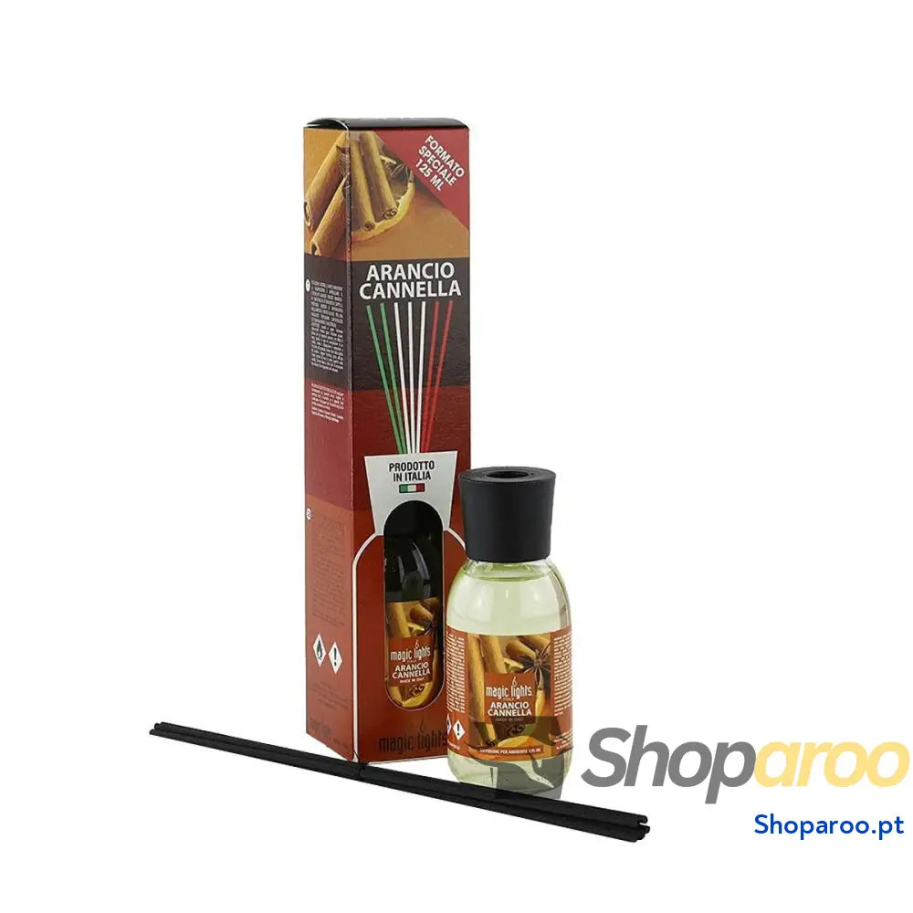 Ambientador Magic Lights Mikado Laranja Canela (125 ml)