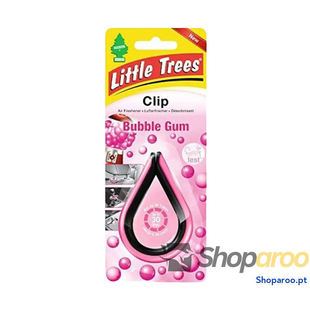 Ambientador Para Automóveis Arbre Magique Little Trees Clipe Pastilha Elástica