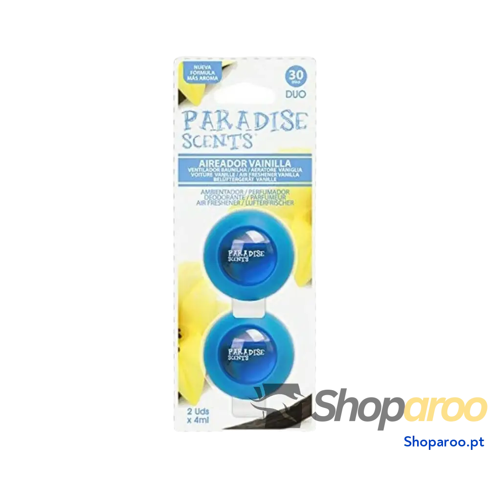Ambientador Para Automóveis BC Corona Paradise Scents Duo Baunilha (2 uds)