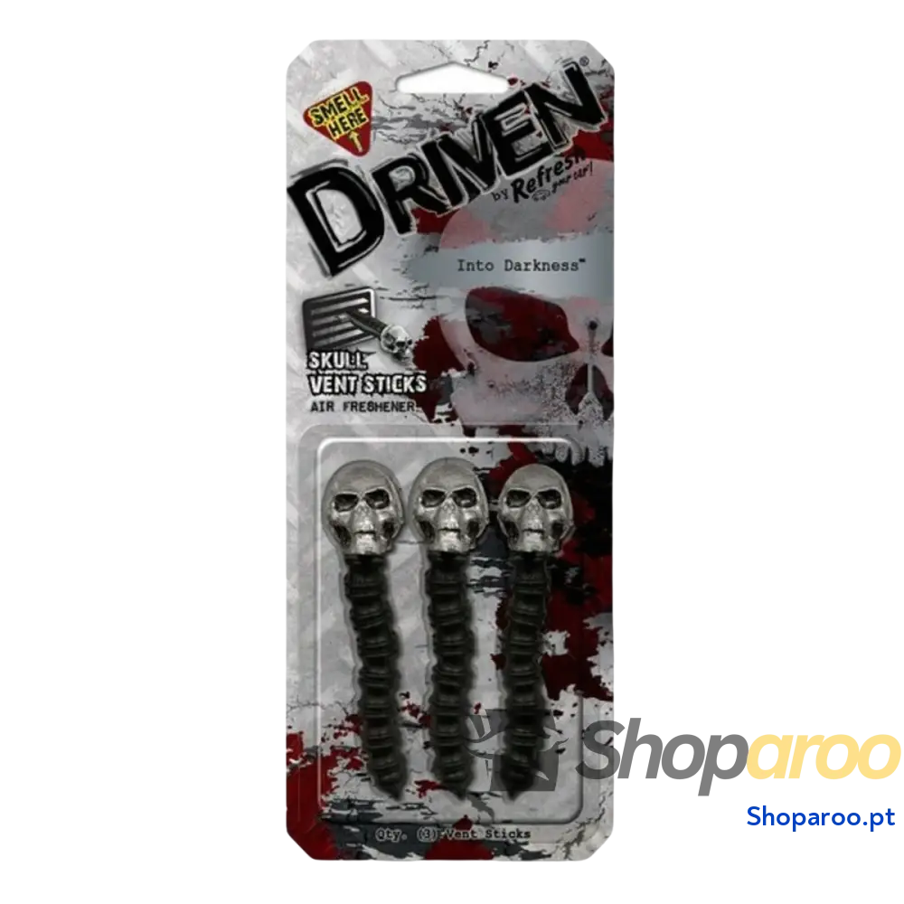 Ambientador Para Automóveis California Scents Driven Sticks Skull Morango