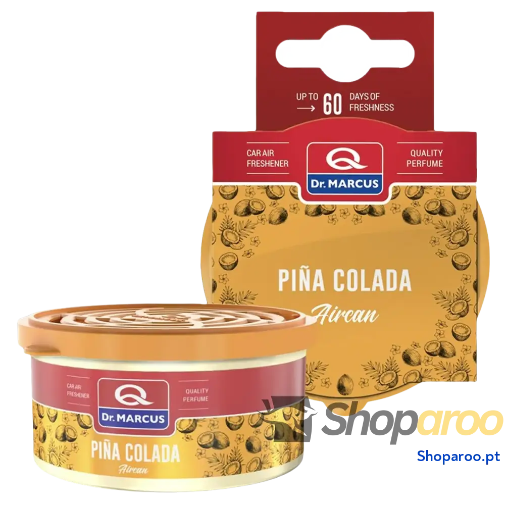 Ambientador Para Automóveis Dr Marcus Aircan Piña Colada 40 g Fragância Lata