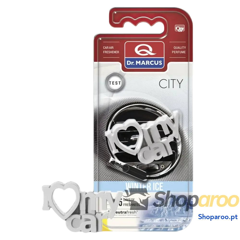 Ambientador Para Automóveis Dr Marcus City ICE CHILL Plástico Fragância
