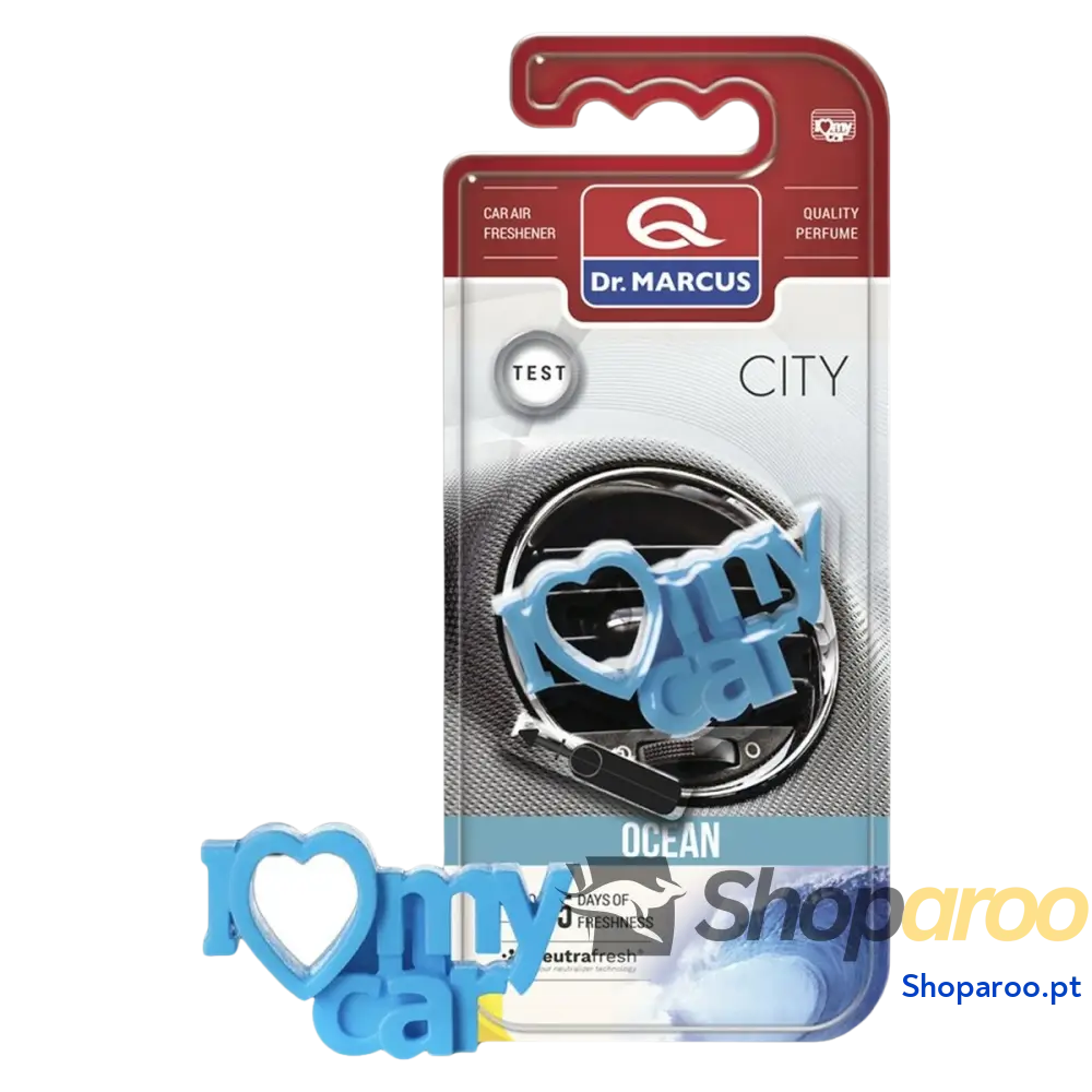Ambientador Para Automóveis Dr Marcus City Oceano Plástico