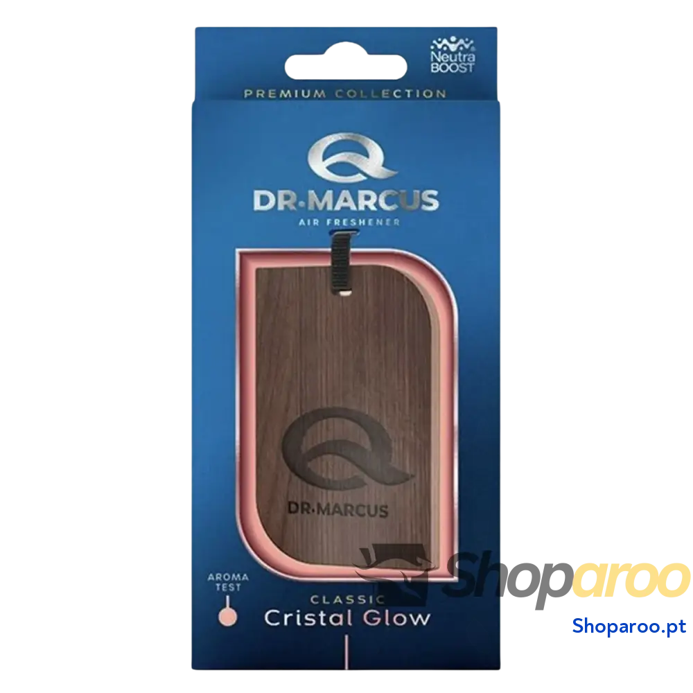 Ambientador Para Automóveis Dr Marcus Classic Crystal Glow Madeira Colar