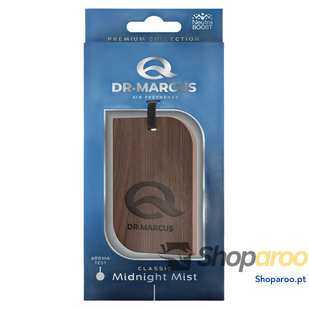 Ambientador Para Automóveis Dr Marcus Classic Midnight Mist Madeira Colar