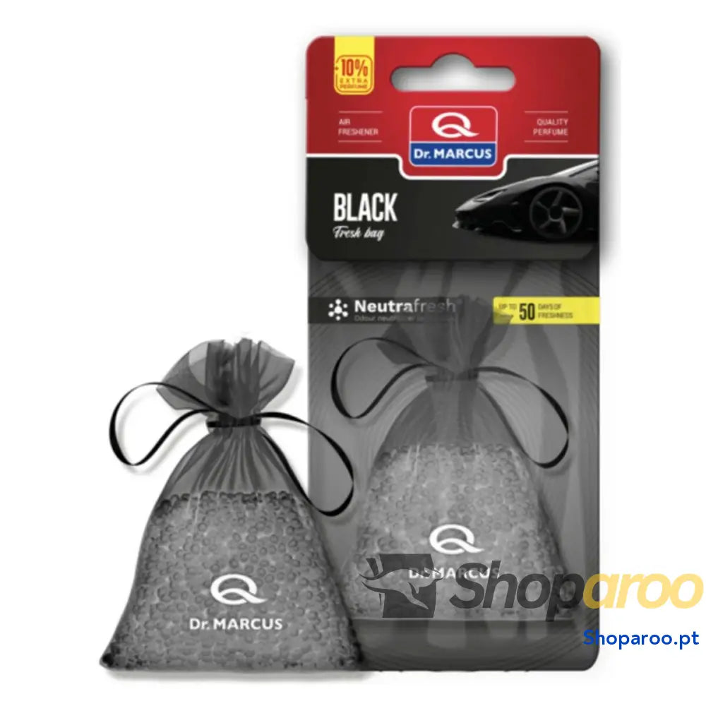 Ambientador Para Automóveis Dr Marcus Fresh Bag black Fragância Bolsita
