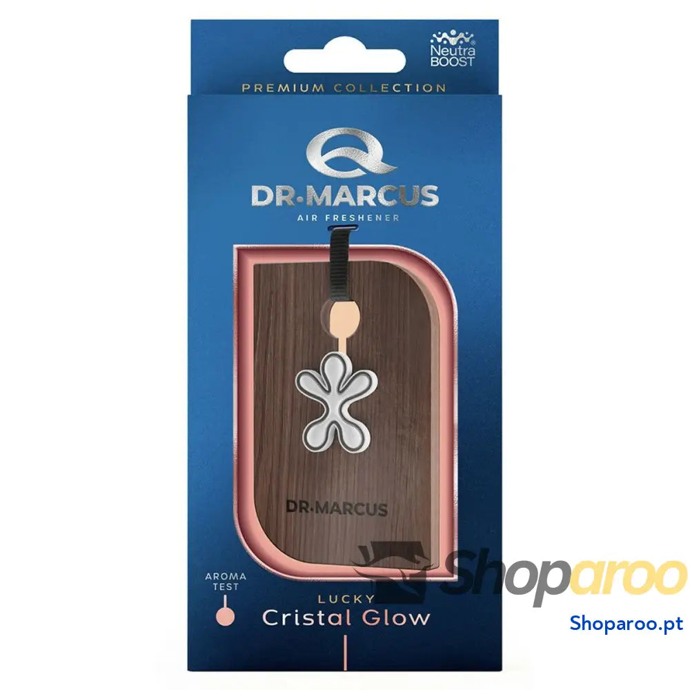 Ambientador Para Automóveis Dr Marcus Lucky Crystal Glow Madeira Plástico Fragância Colar