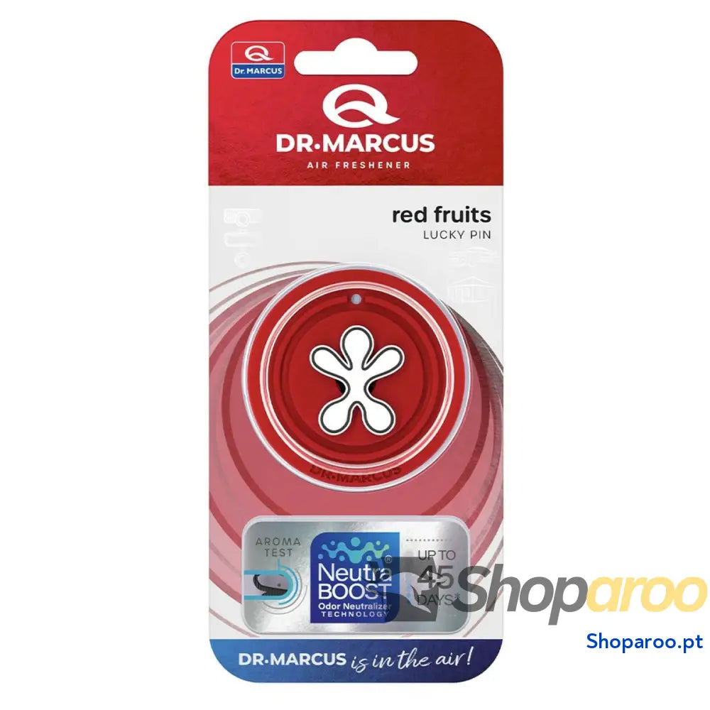 Ambientador Para Automóveis Dr Marcus Lucky Pin Frutos vermelhos Plástico