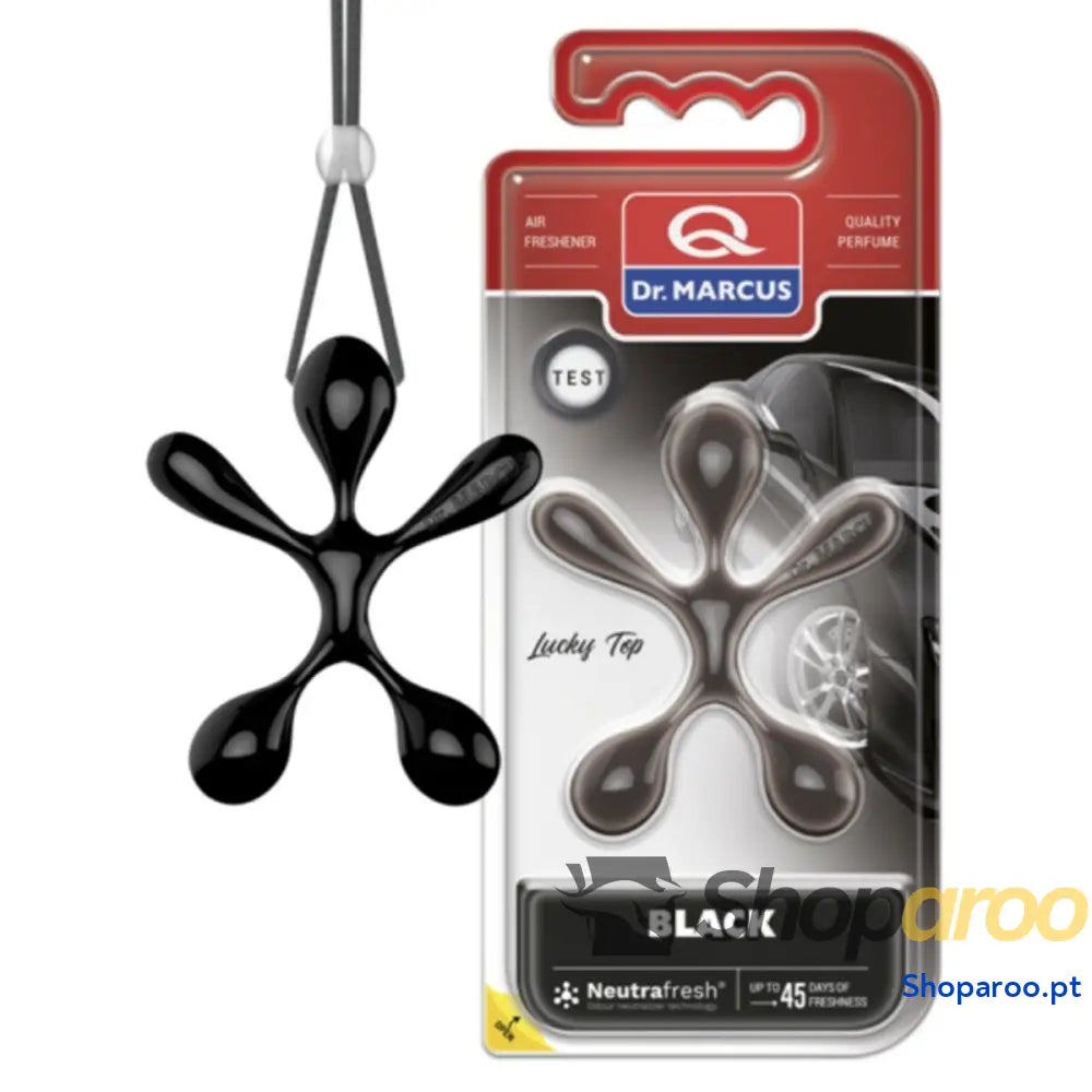 Ambientador Para Automóveis Dr Marcus Lucky Top black Plástico Colar (12 Unidades)