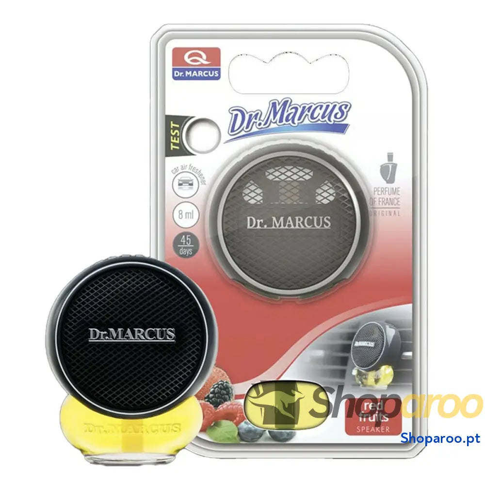 Ambientador Para Automóveis Dr Marcus Speaker Frutos vermelhos 8 ml Plástico Fragância (8 Unidades)
