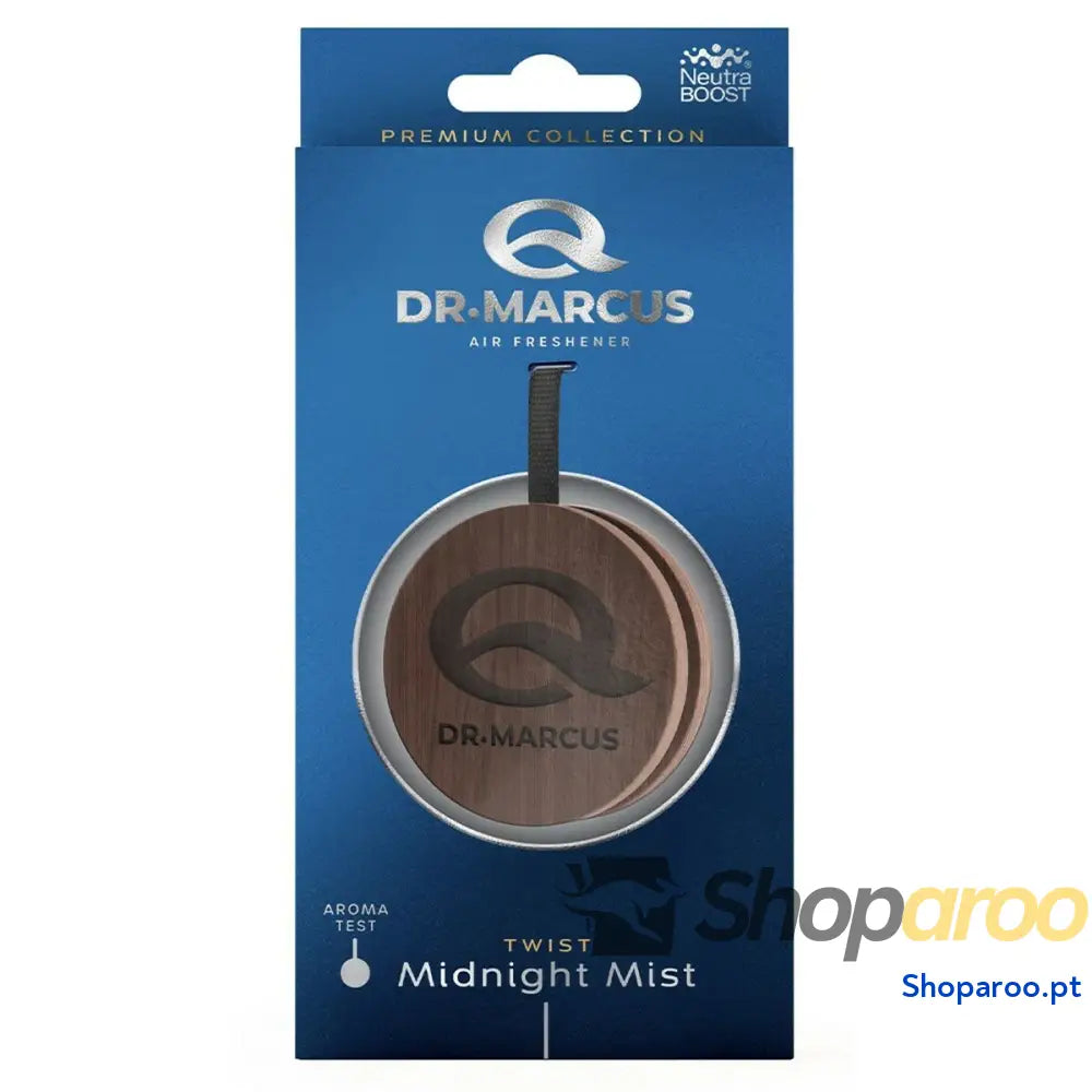 Ambientador Para Automóveis Dr Marcus Twist Midnight Mist Madeira Fragância Colar