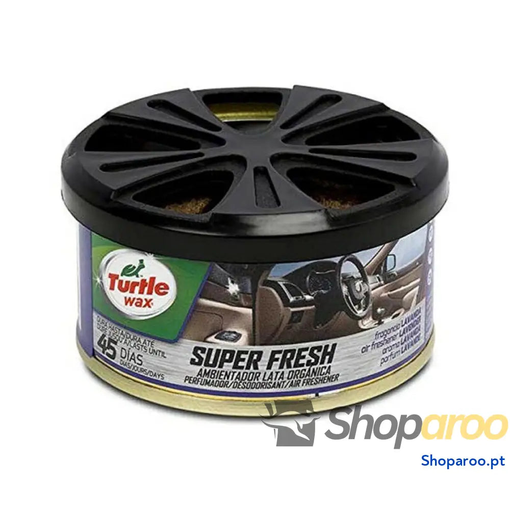 Ambientador Para Automóveis Turtle Wax Super Fresh Lata Lavanda