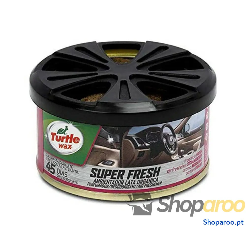 Ambientador Para Automóveis Turtle Wax Super Fresh Lata Morango