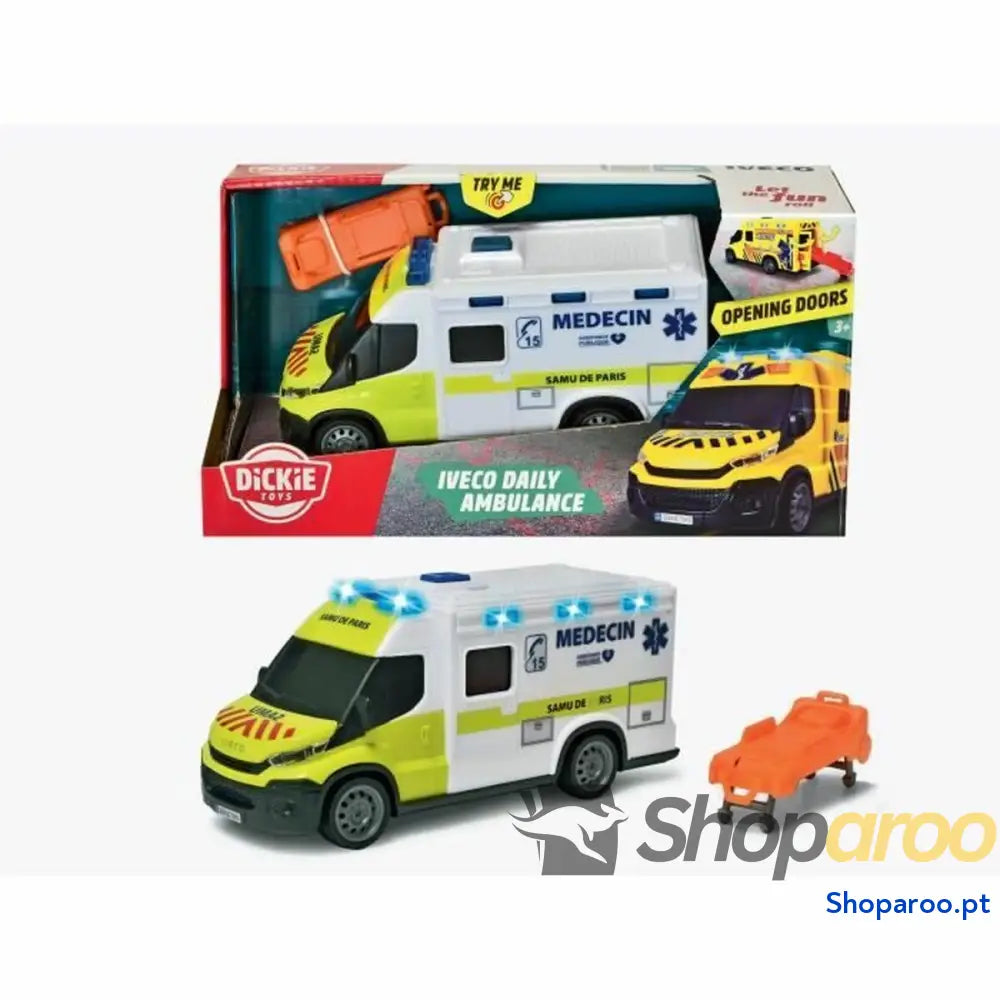 Ambulância Dickie Toys Branco