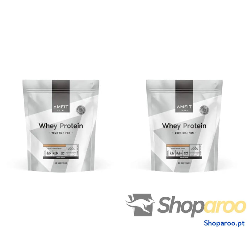 Amfit Nutrition Proteína de soro leite em pó chocolate 33 porções 1 kg (embalagem 1)