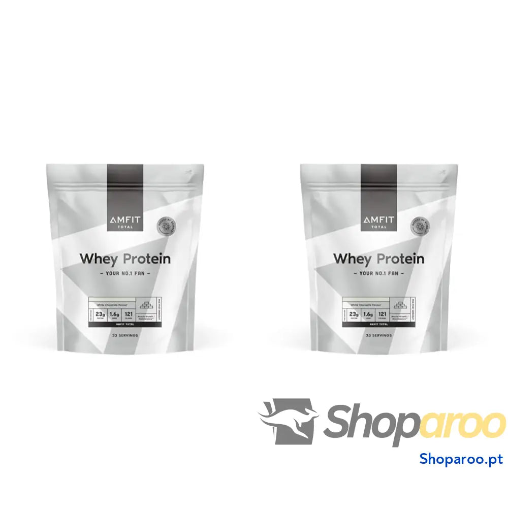 Amfit Nutrition Proteína de soro leite em pó chocolate 33 porções 1 kg (embalagem 1)