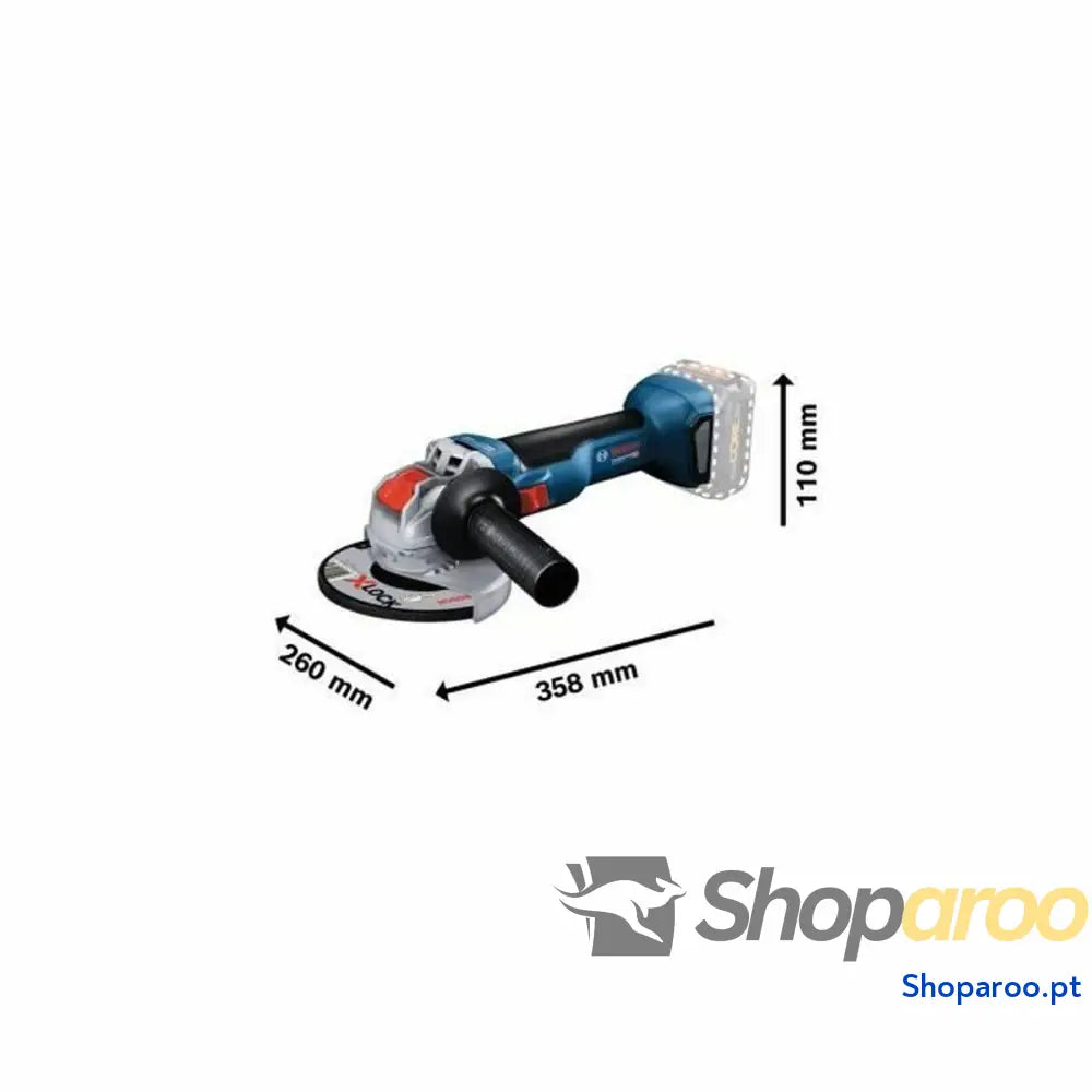 Amoladora angular BOSCH GWX 18V-10 Professional 1000 W 18 V