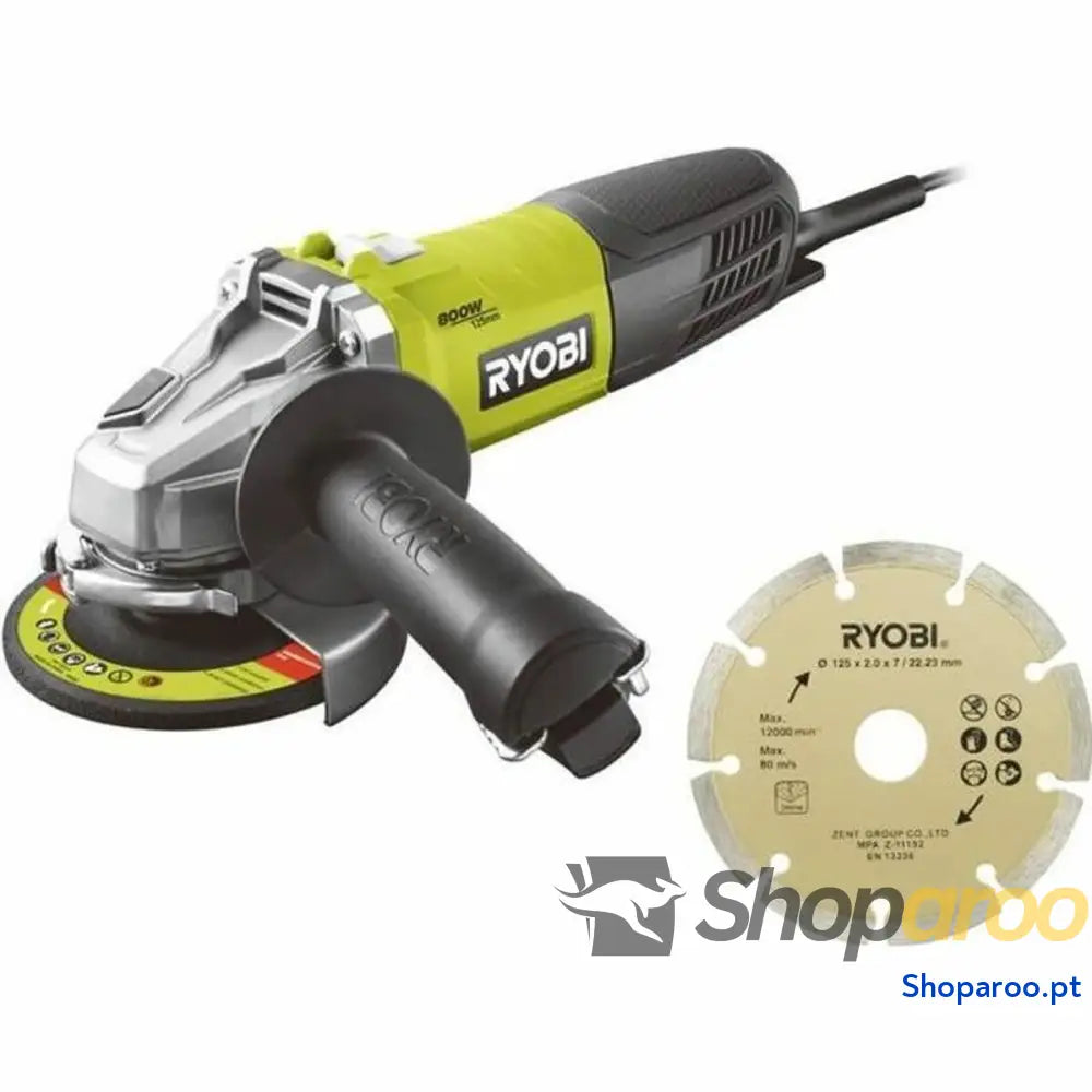 Amoladora angular Ryobi 800 W Ø 125 mm 230 V