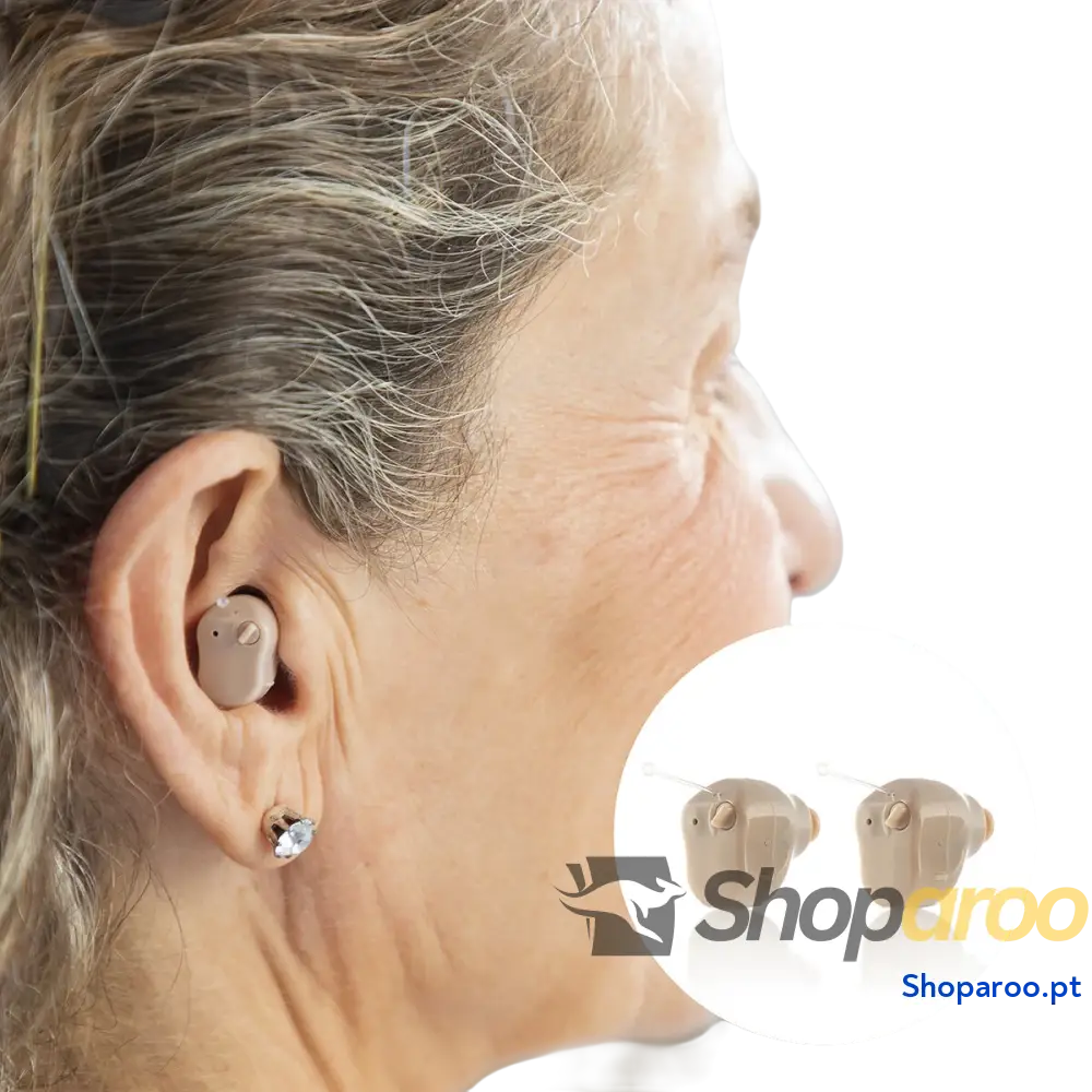 Amplificador de Som Intra-auricular com Acessórios Hearzy InnovaGoods 2 Unidades
