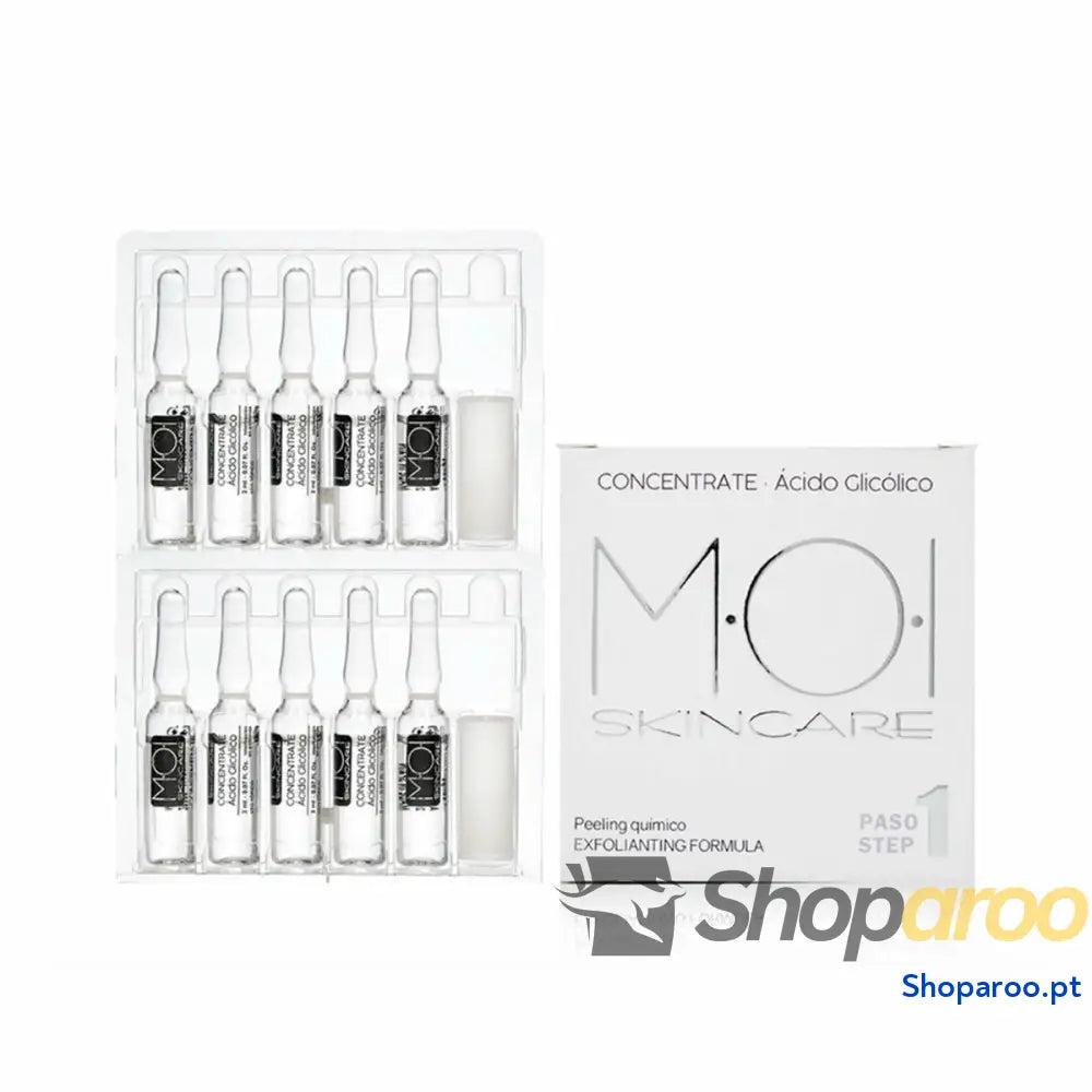 Ampolas Efeito Lifting MOI GLYCOLIC ACID 2 ml 10 Unidades
