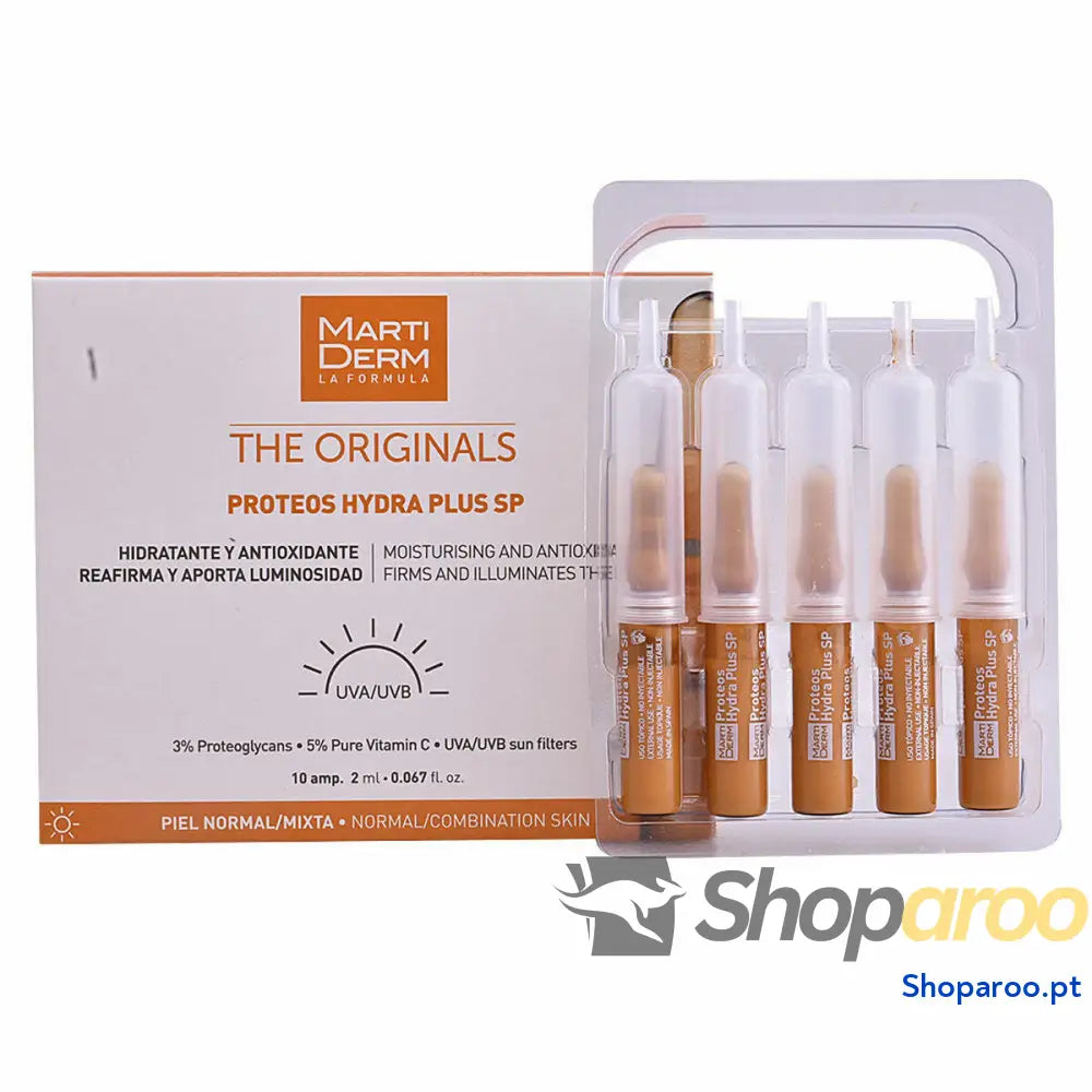 Ampolas Martiderm The Originals Hidratante Antioxidante 2 ml (10 x 2 ml)