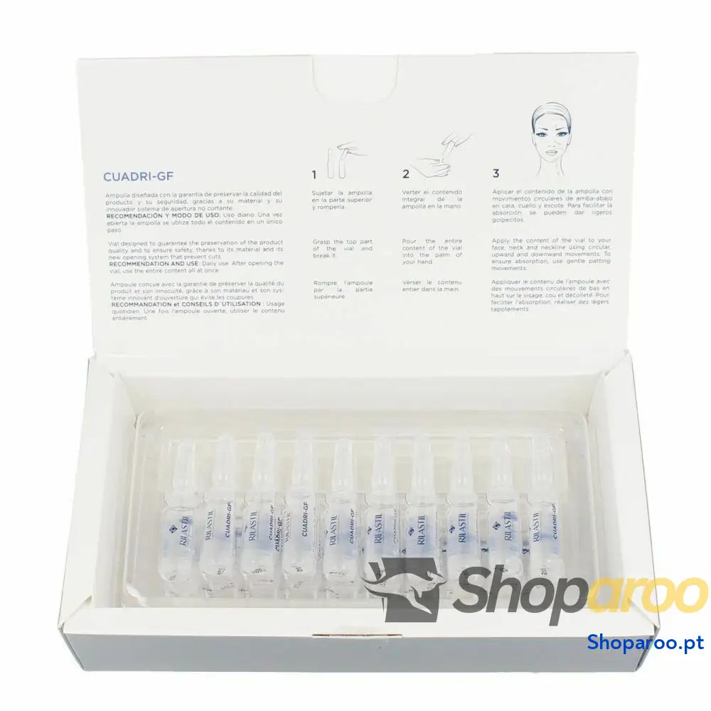 Ampolas Rilastil Cuadri-GF Antienvelhecimento (30 x 1,5 ml)