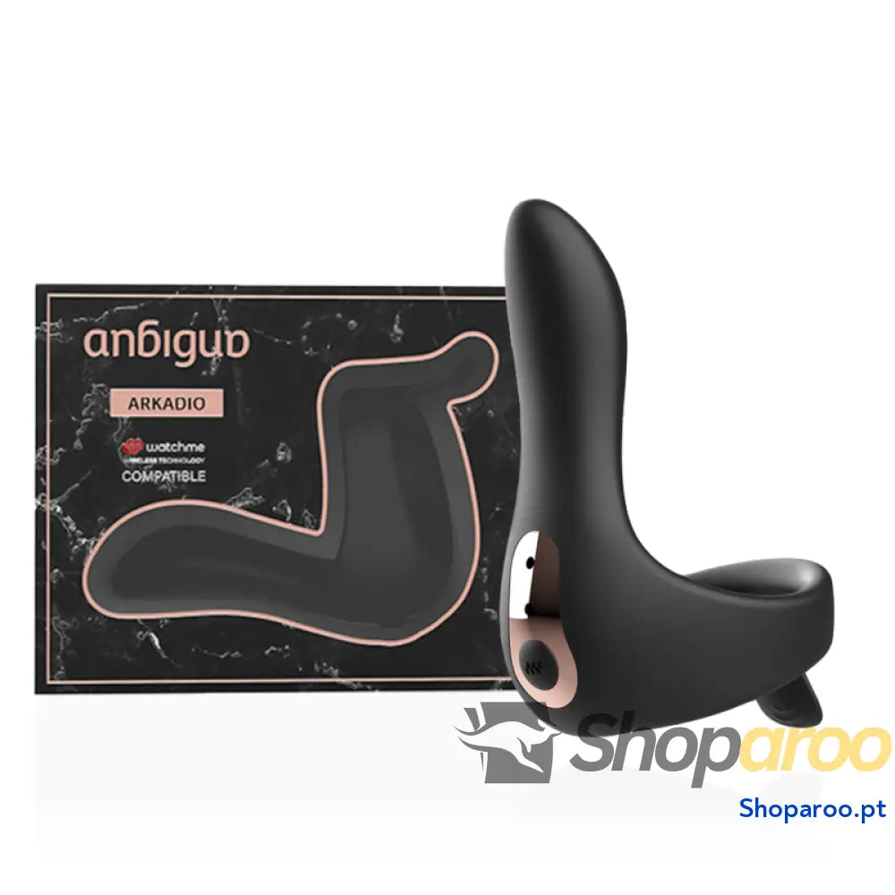 ANBIGUO - ESTIMULADOR DE GLÂNDULA ARKADIO E PERÍNEO COMPATÍVEL COM A TECNOLOGIA WATCHME WIRELESS