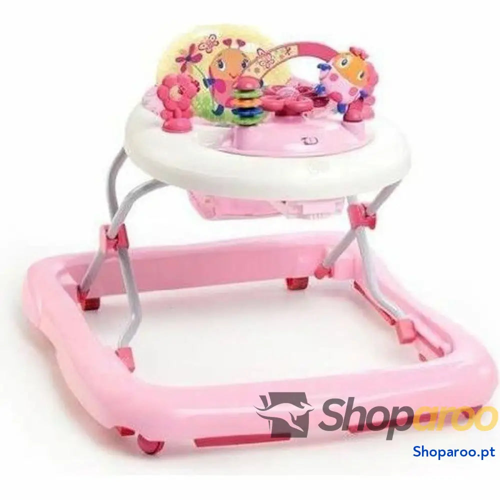 Andarilho com rodas Bright Starts Infantil Cor de Rosa