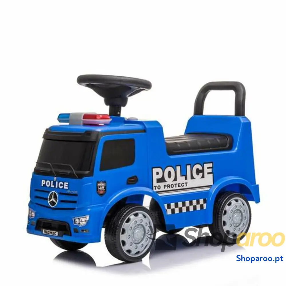 Andarilho Mercedes Benz Truck Actros Police Azul
