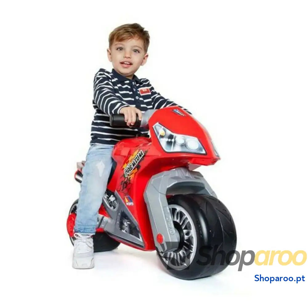 Andarilho Moto Cross Premium Moltó Vermelho (18 + Meses)