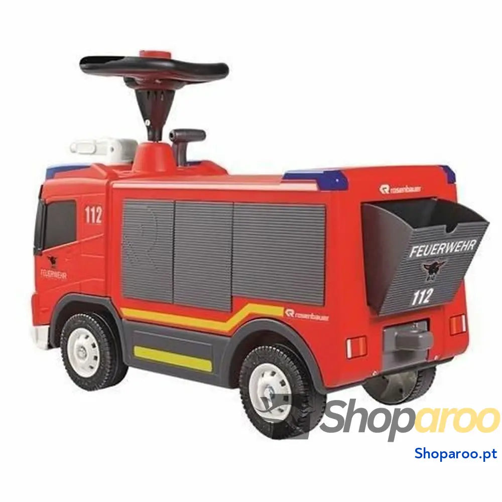 Andarilho Smoby rouge Camião de Bombeiros