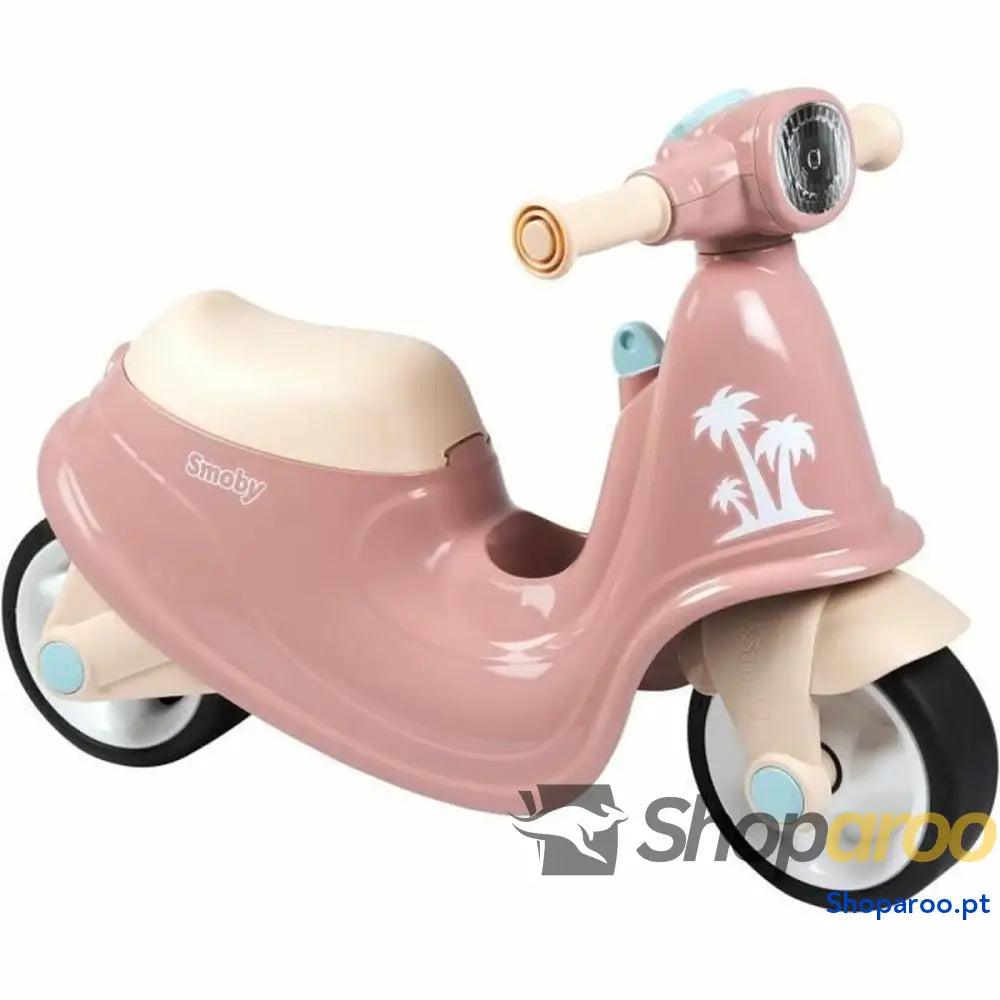 Andarilho Smoby scooter Cor de Rosa