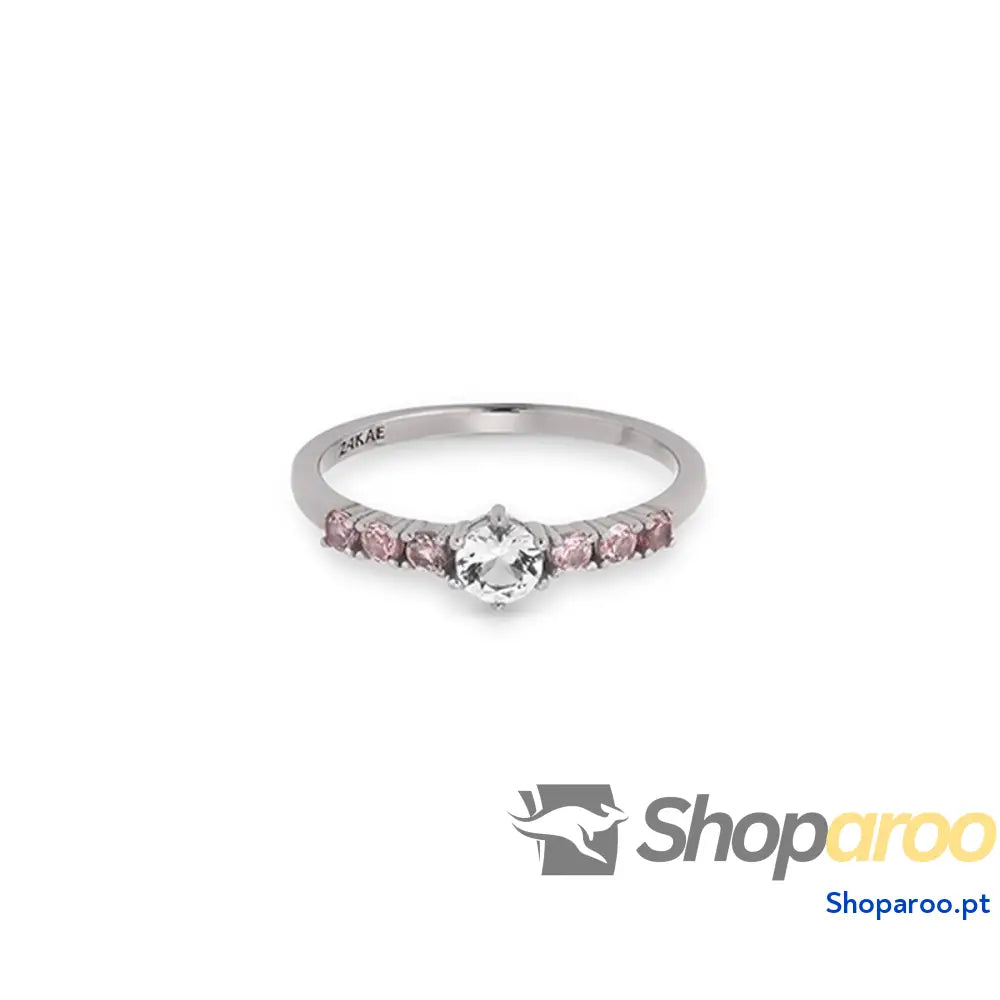 Anel feminino 24KAE 12401S/54 Prateado 14