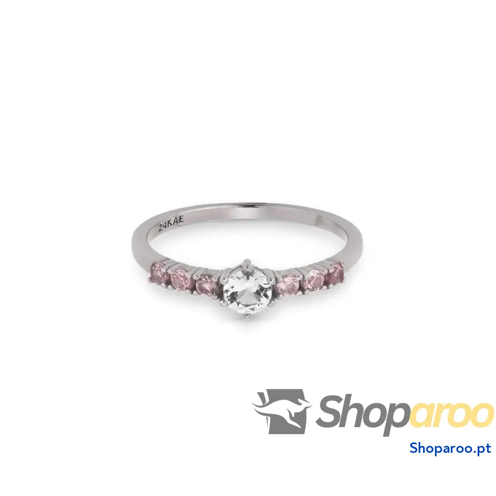 Anel feminino 24KAE 12401S/60 20 Prateado
