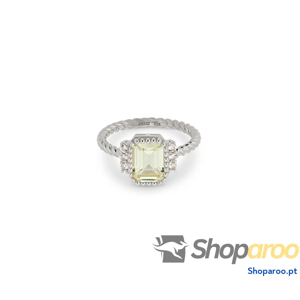 Anel feminino 24KAE 12402S/58 18 Prateado
